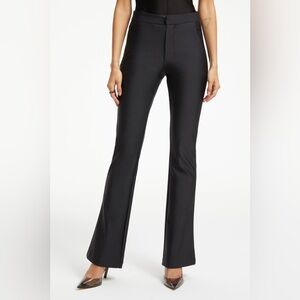 Good American Classic Black Flare Pants